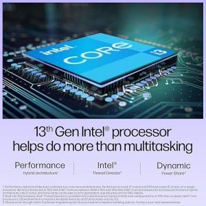 HP 15, 13th Gen Intel Core i3-1315U, 8GB DDR4, 512GB SSD, (Win 11, Office 21, Grey, 1.59kg), Anti-Glare, Micro-Edge,15.6-inch(39.6cm), FHD Laptop, Intel UHD Graphics, 1080p FHD Camera, fd0006TU