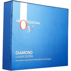 O3+ Diamond Luxury System Facial Kit For Bridal Makeup And Ultra Glow Treatments - Perfect For All Skin Type To Increase Shine And Glow On Face
