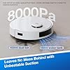 ECOVACS DEEBOT N20 PRO Robotic Vacuum Cleaner, 2024 New Launch, 8000Pa Strongest Suction Robot Cleaner, Anti-Hair Tangle, Deep Sweeping and Vibrating Mopping, 5200mAh Battery DEEBOT N20 PRO