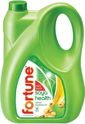 FORTUNE Soya health refined Soyabean Oil Can  (5 L)