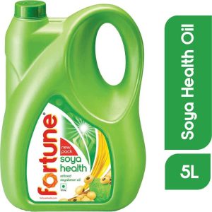 FORTUNE Soya health refined Soyabean Oil Can  (5 L)