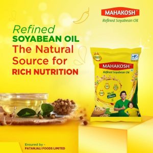 Mahakosh Refined Soyabean Oil Pouch (750 g)