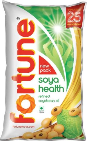 Fortune Soya Health Refined Soyabean Oil (870 g)