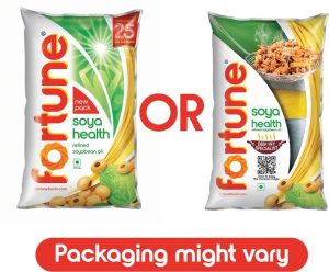 Fortune Soya Health Refined Soyabean Oil (870 g)