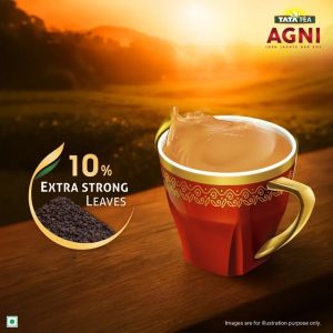 Tata Tea Agni Strong Leaf Black Tea Pouch  (250 g)