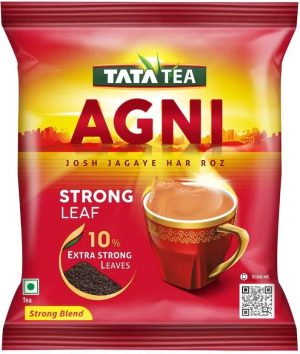 Tata Tea Agni Strong Leaf Black Tea Pouch  (250 g)