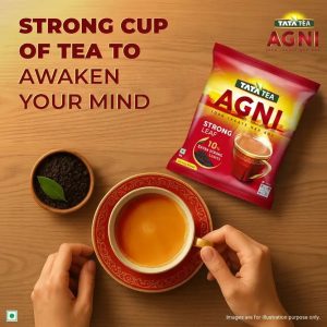 Tata Tea Agni Strong Leaf Black Tea Pouch  (250 g)