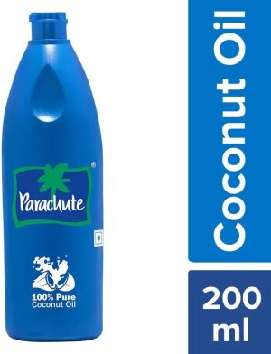 Parachute 100% Pure Coconut Hair Oil (Nariyal tel) (thengai ennai) Hair Oil  (200 ml
