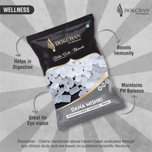 DOKCHAN Pure White Rock Sugar (Dana Mishri) Sugar Sugar  (400 g)